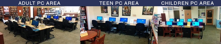 Monroe Township Public Library public-acces intenet computers